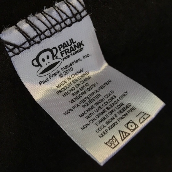 NWOT Paul Frank Onesie Julius the Monkey Footed Pajamas - Picture 10 of 10